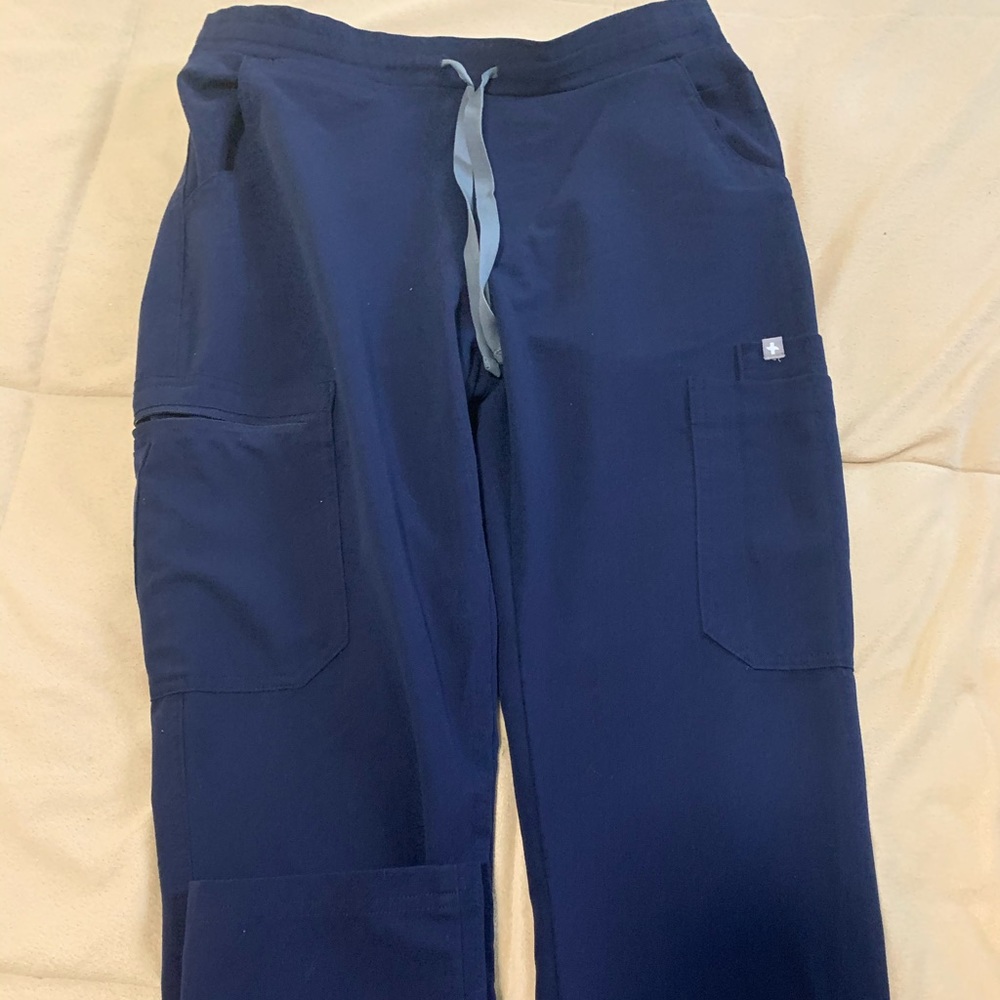 Selling BOTH navy blue fig scrubs